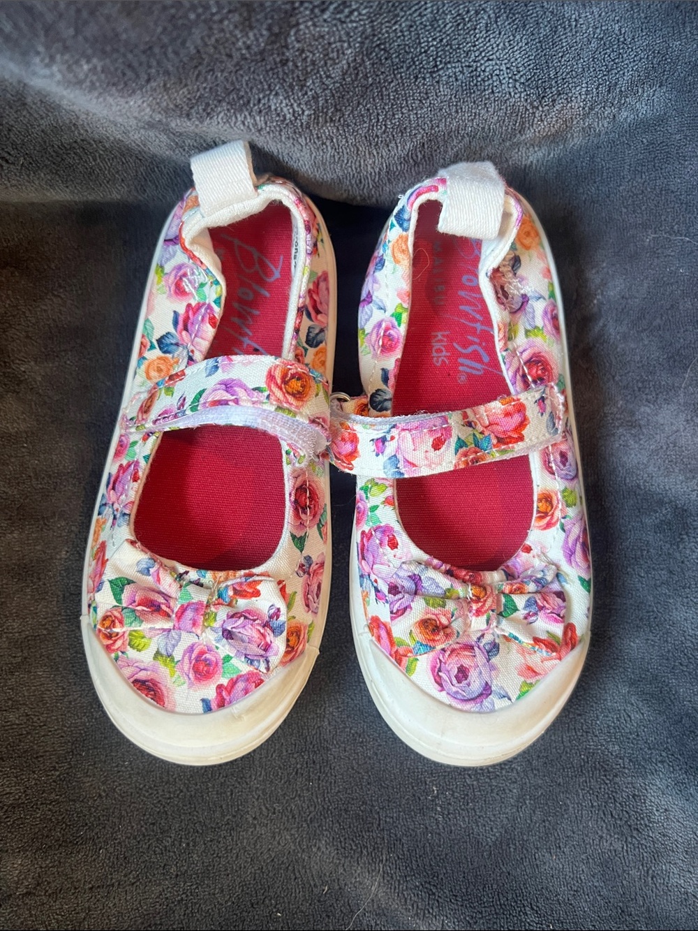 Blowfish Kids Floral Mary Jane Sneakers 10 little girl